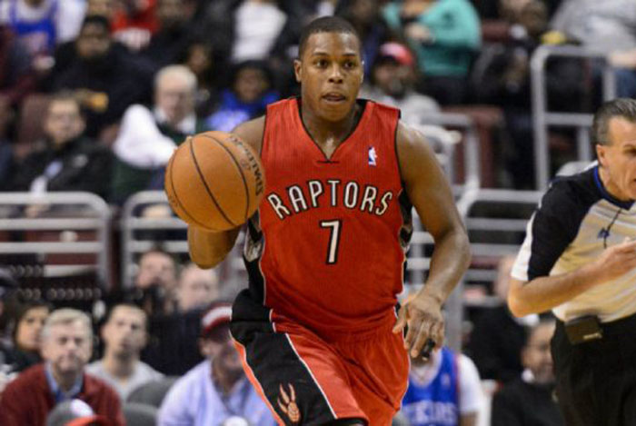 kyle lowry keep the ball at match